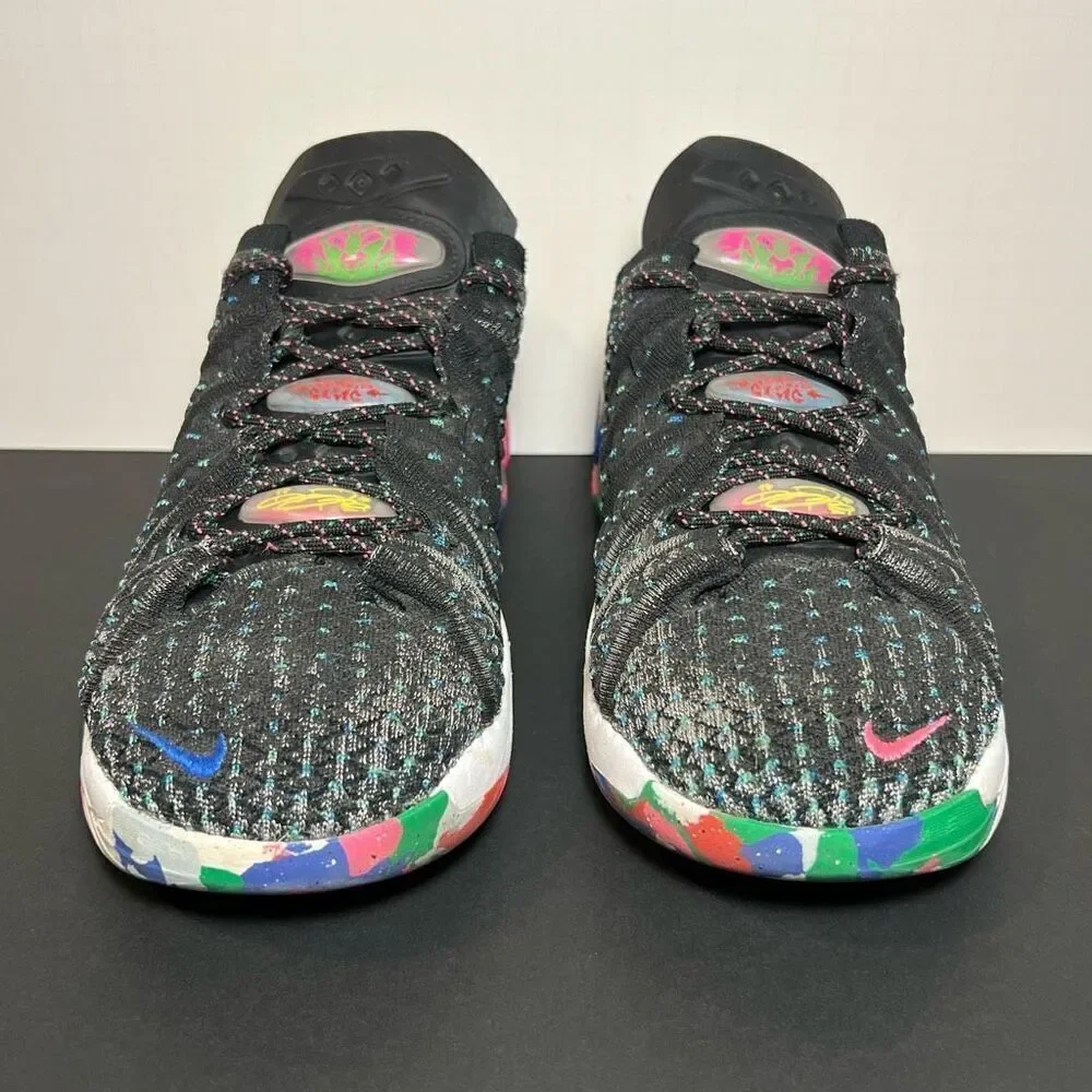 Kids NIKE LeBron XVIII 18 Multi Color Athletic Shoes / 6.5Y - 8 Womens